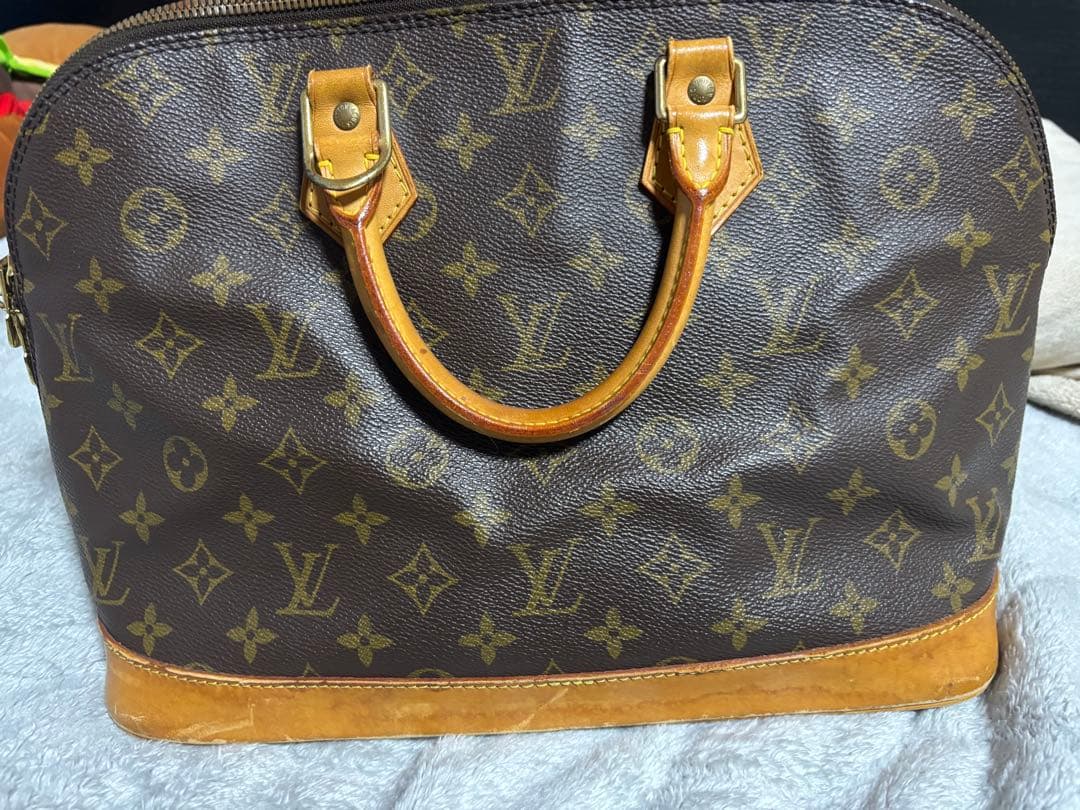 Louis Vuitton モノグラム レザーバッグ