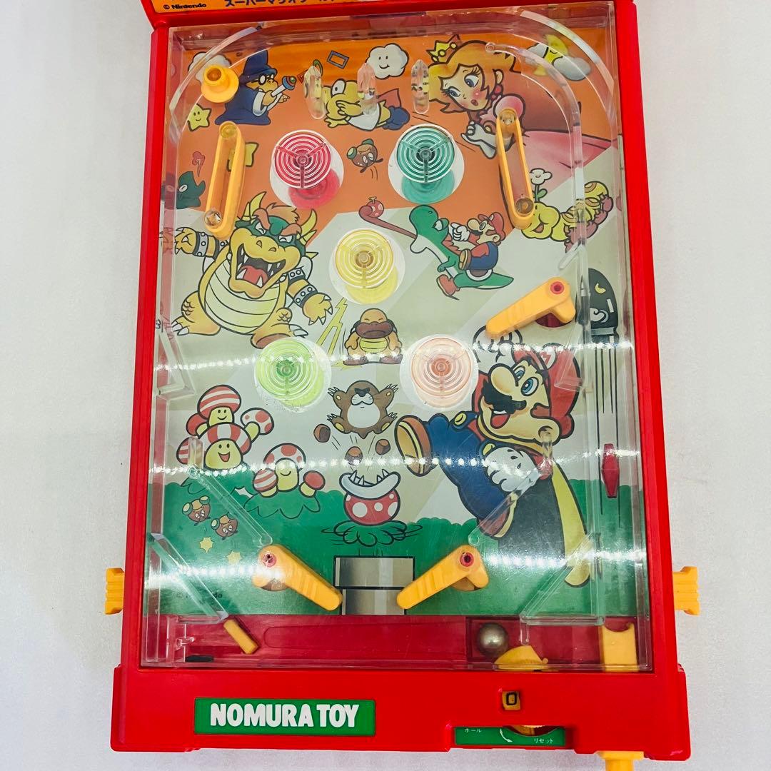 当時物／激レア スーパーマリオワールド ピンボールゲーム 野村トーイ