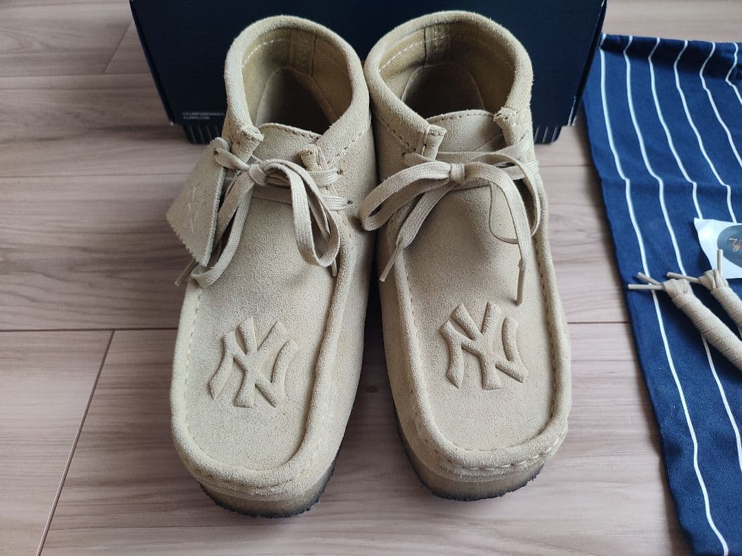 KITH & CLARKS x NYC/Mets ワラビー US7/UK6