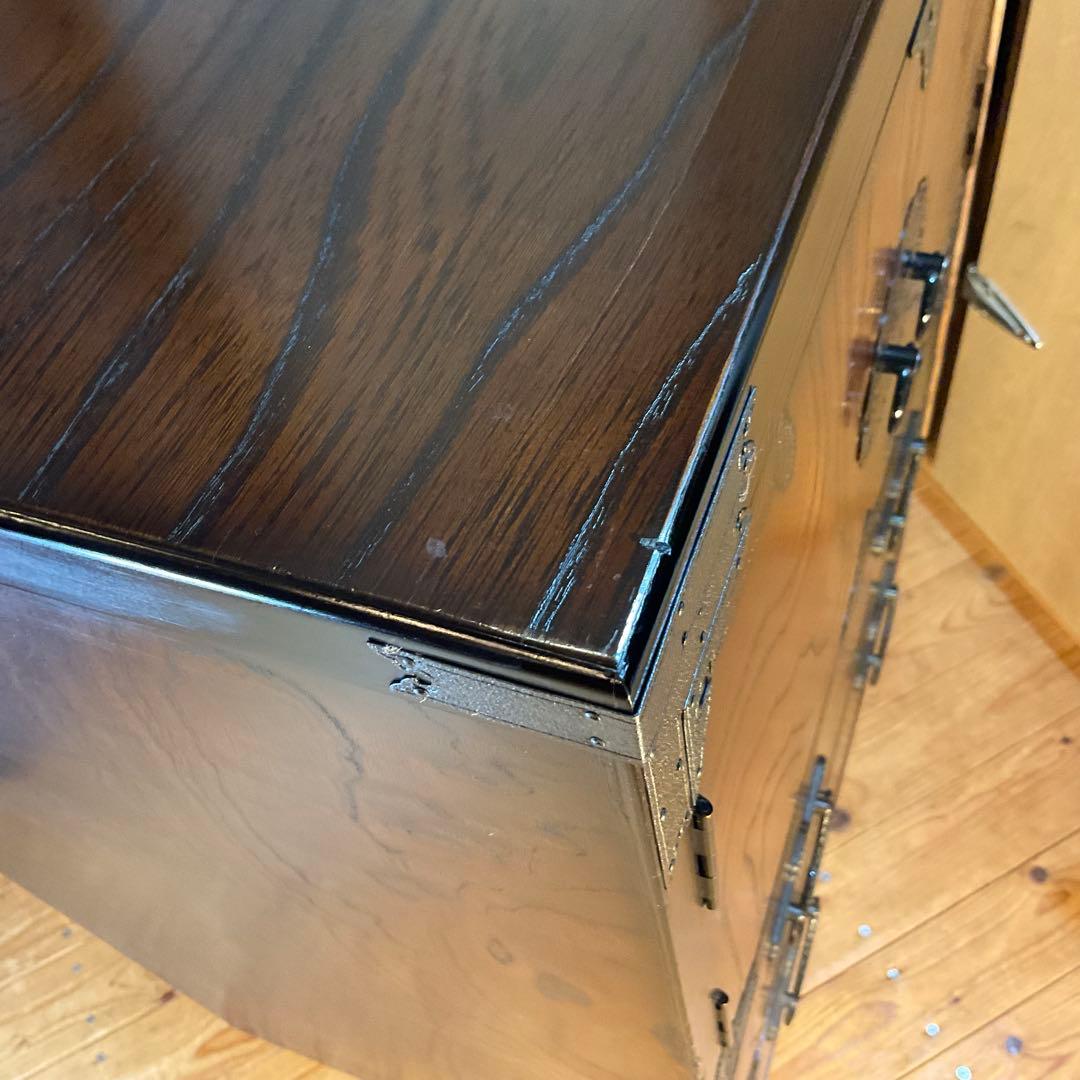 アンテーク調 和たんす 整理タンス 開き戸タンス 民芸箪笥 民芸家具 和風