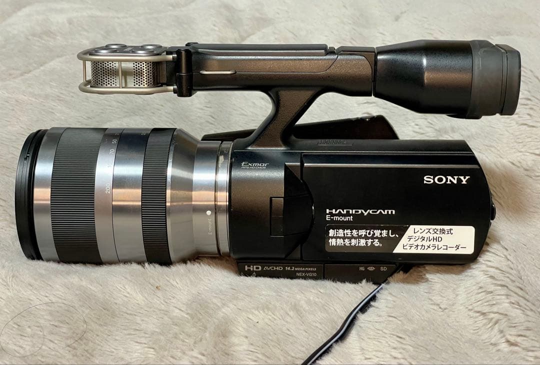 【早い者勝ち】SONY NEX-VG10 ＋ SEL18200 高性能レンズ