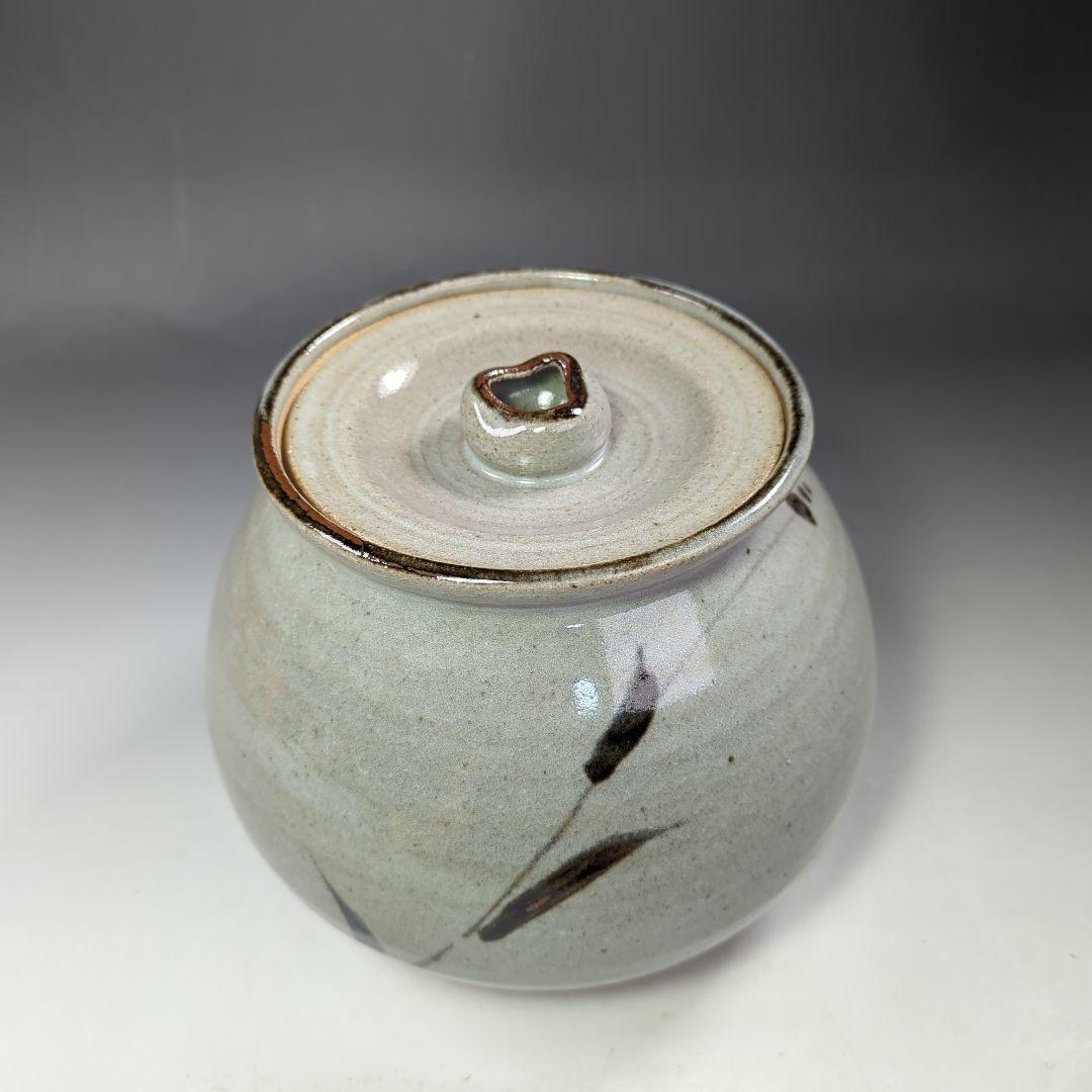 イ540 水指『中里利左エ門』『絵唐津　水指　共箱』茶道具