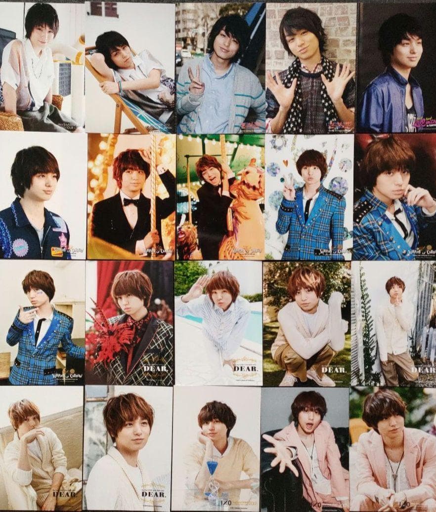 伊野尾慧 Hey!Say!Jump 公式写真 ④ フォトセット バラ 大冒険