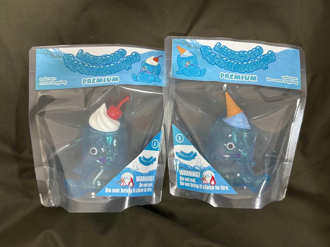 リビングデッドマシュマロ ソーダ アイスクリームトッピング