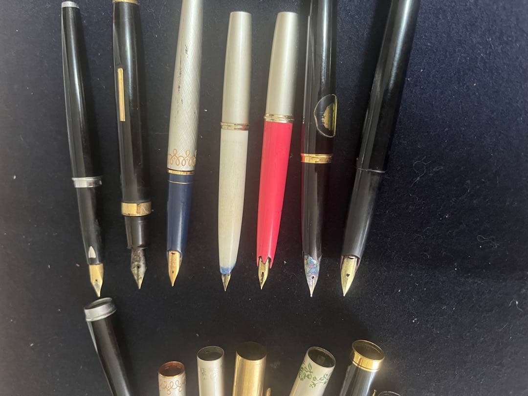 明*ー様 万年筆 7本セット14K・18K・21K 金ペン先