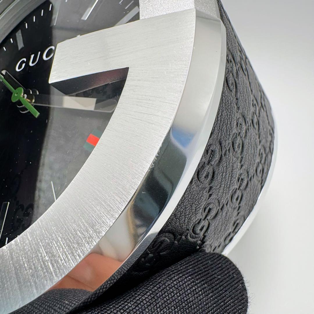 GUCCI グッチ シマ テーブルクロック YC210008 電池交換済み