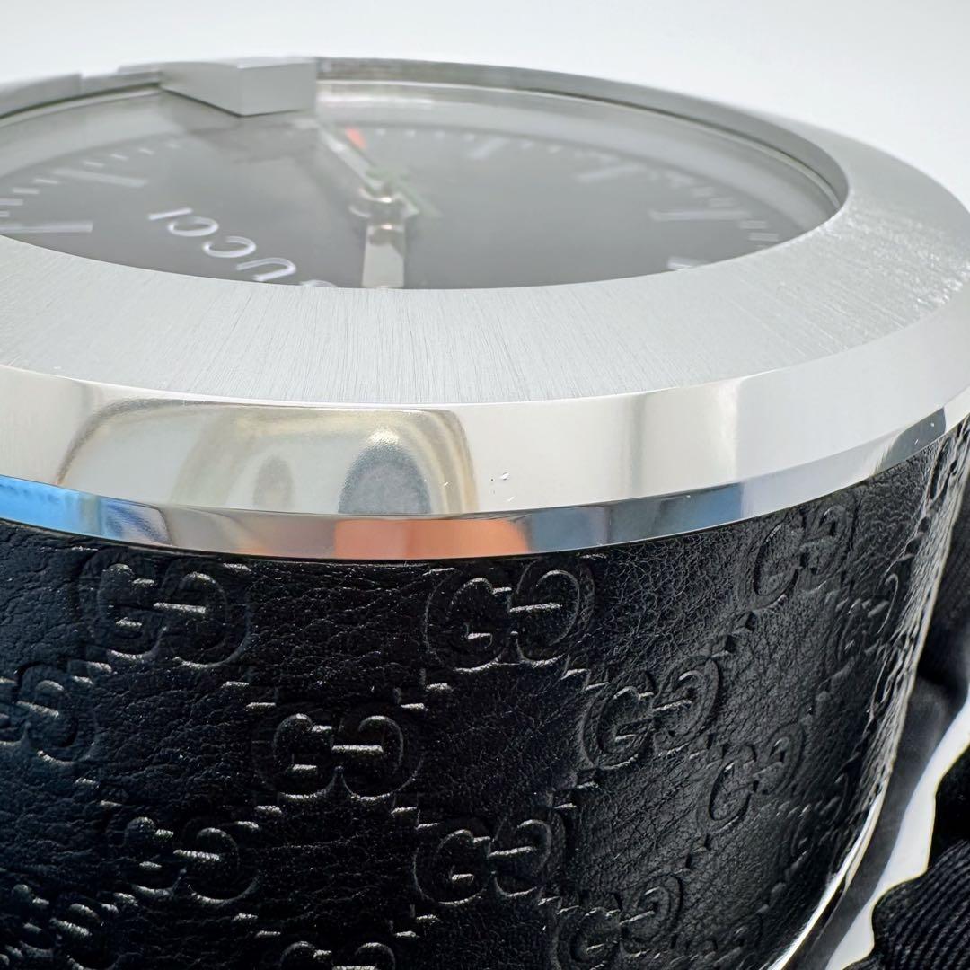 GUCCI グッチ シマ テーブルクロック YC210008 電池交換済み