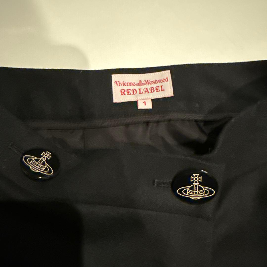 【VivienneWestwood】黒 フレアスカート