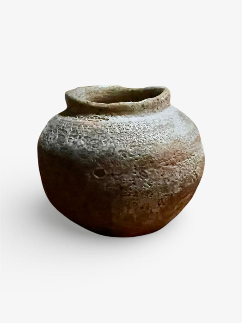 川瀬隆一郎　崎陽高麗　小壺　花入　唐津焼　高麗　井戸茶碗