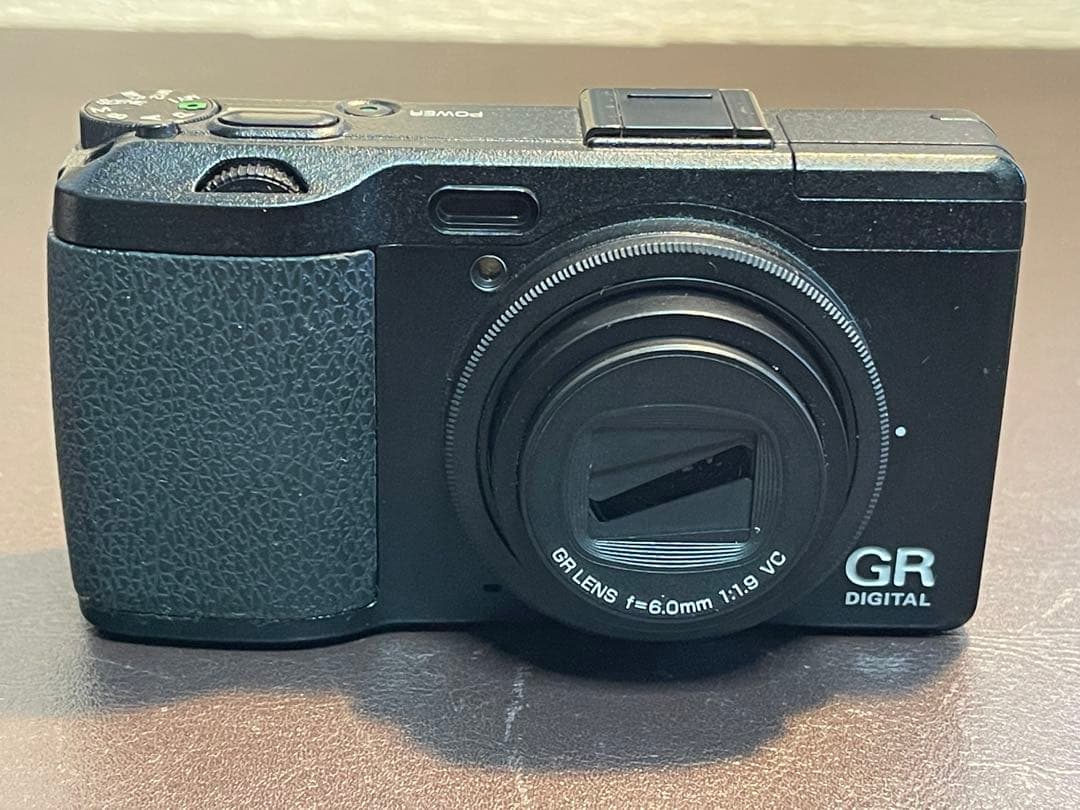 RICOH GR DIGITAL IV ジャンク 電源入らず レンズ未格納