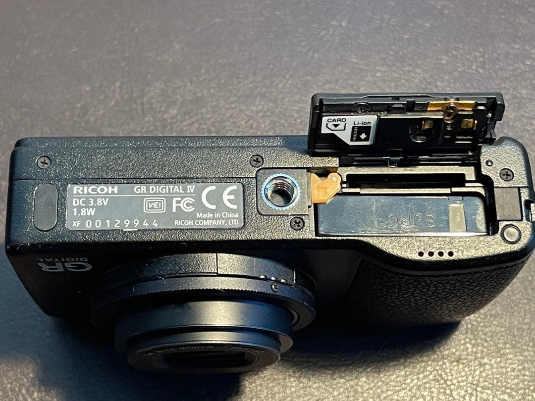 RICOH GR DIGITAL IV ジャンク 電源入らず レンズ未格納