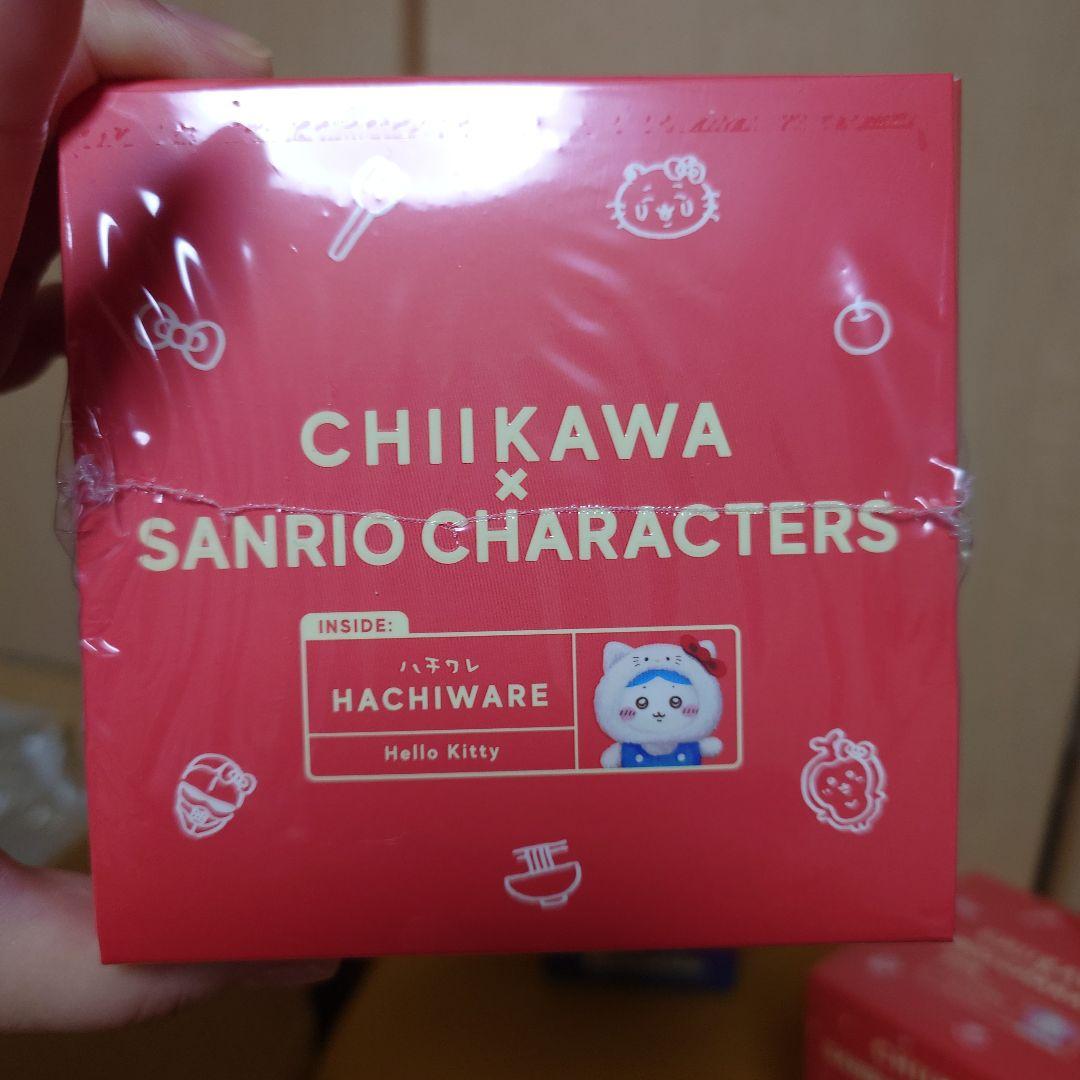 ちいかわ♡サンリオコラボ キラメッコ ちいかわ・ハチワレ・うさぎ シュリンク付き