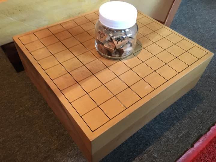 高級将棋盤セット 足バラせます