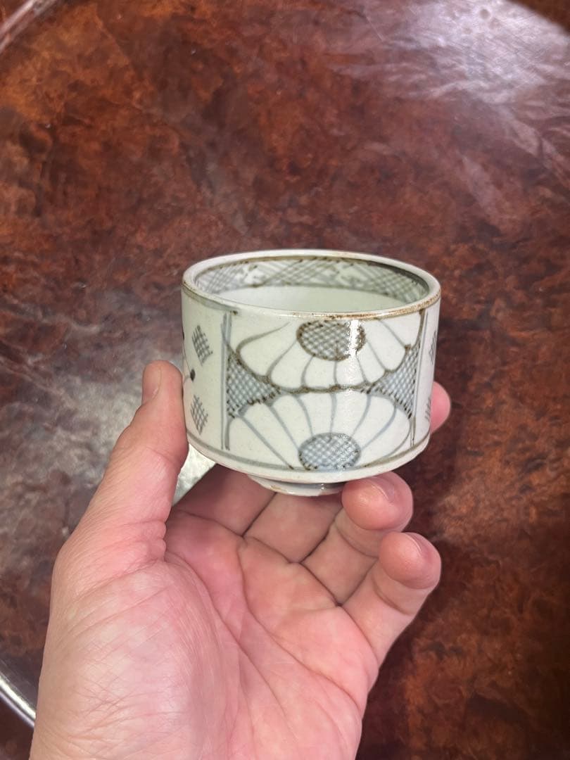 古伊万里　半筒　筒猪口　民藝　くらわんか　波佐見　蕎麦猪口　そば猪口