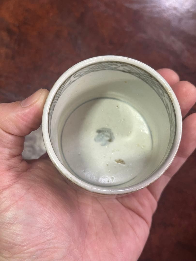 古伊万里　半筒　筒猪口　民藝　くらわんか　波佐見　蕎麦猪口　そば猪口