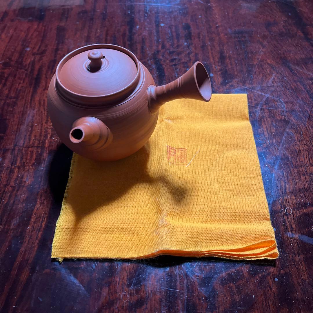 急須　朱泥　風月　常滑焼　希少　アンティーク