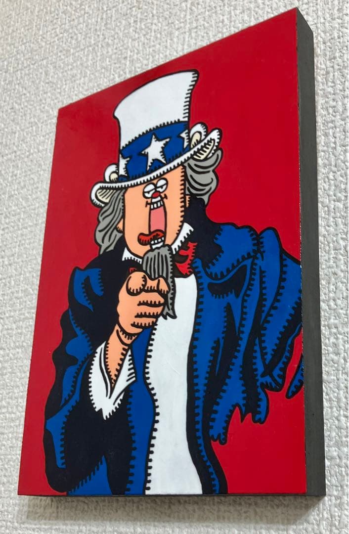 原画　SM　送料込み　アート　ポップアート　絵画　アクリル画　現代アート