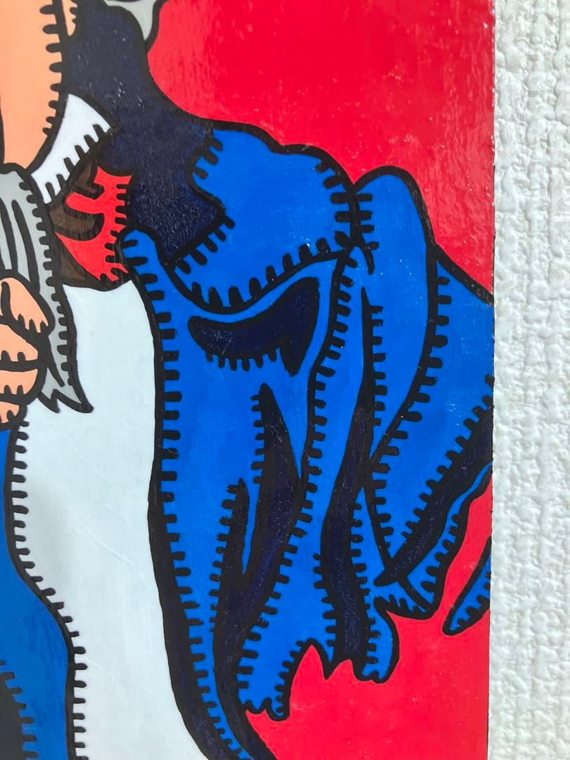 原画　SM　送料込み　アート　ポップアート　絵画　アクリル画　現代アート