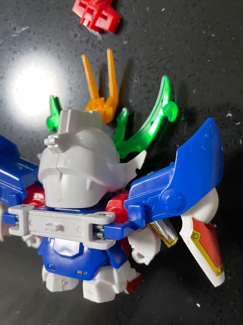 SDガンダム BB戦士 天零頑駄無　テンレイガンダム　綺羅鋼　インモールド形成