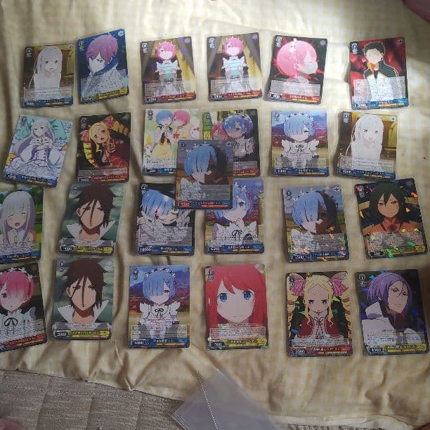 ヴァイスシュヴァルツ　リゼロ　サイン