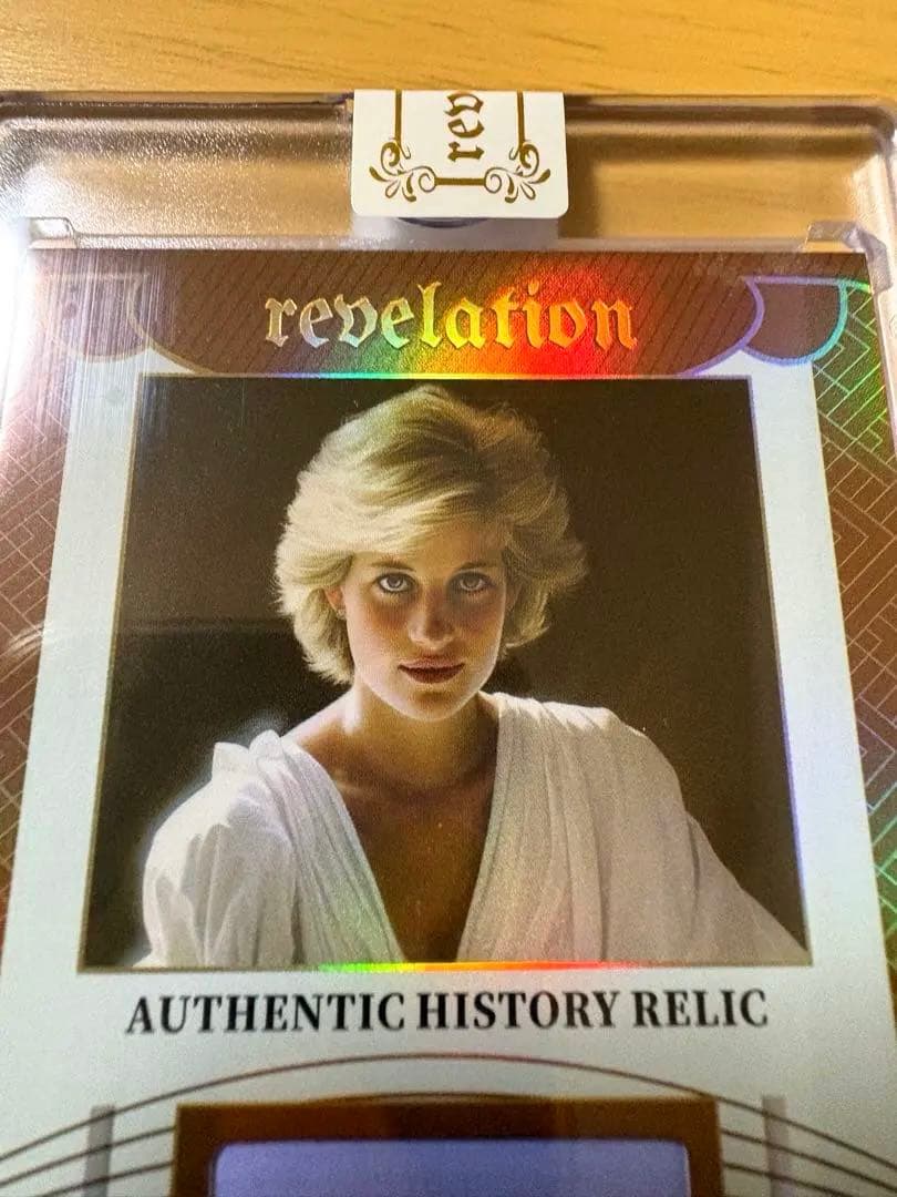 【極レア】ダイアナ妃 レリックカード 手書き部分 eternal 99枚限定