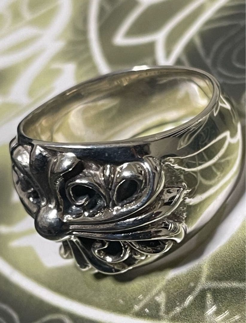 U*u様 クロムハーツ　キーパー　リング　20号　スターリングシルバー925