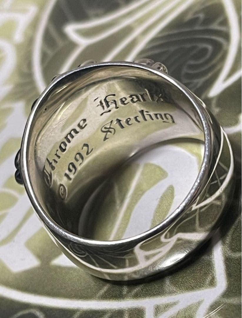 U*u様 クロムハーツ　キーパー　リング　20号　スターリングシルバー925