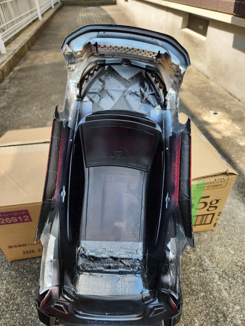 ボムアディクション　GRヤリス　ラジドリ　ラジコン　ボディ