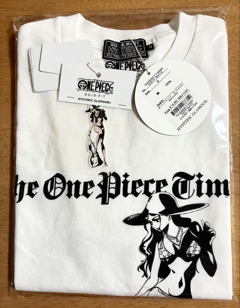 n*o様 HYSTERIC GLAMOUR×ONE PEACE コラボTシャツ