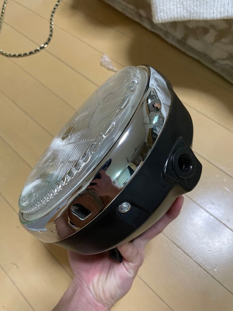 当時物　極美品　マーシャル900 ヘッドライト　激レア　復刻なし　金猫