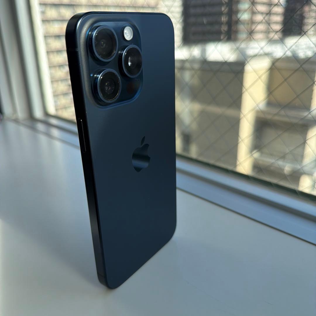 iPhone 15 ProMax 256GB ブルーチタニウム 本体