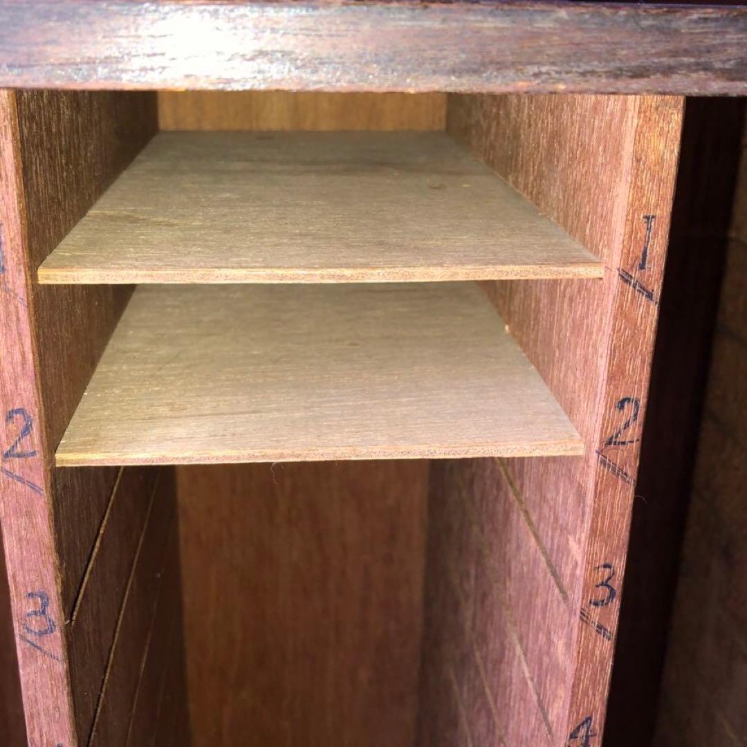 小物入れ　収納棚　ヴィンテージ　昭和レトロ　オーダー家具　貴重