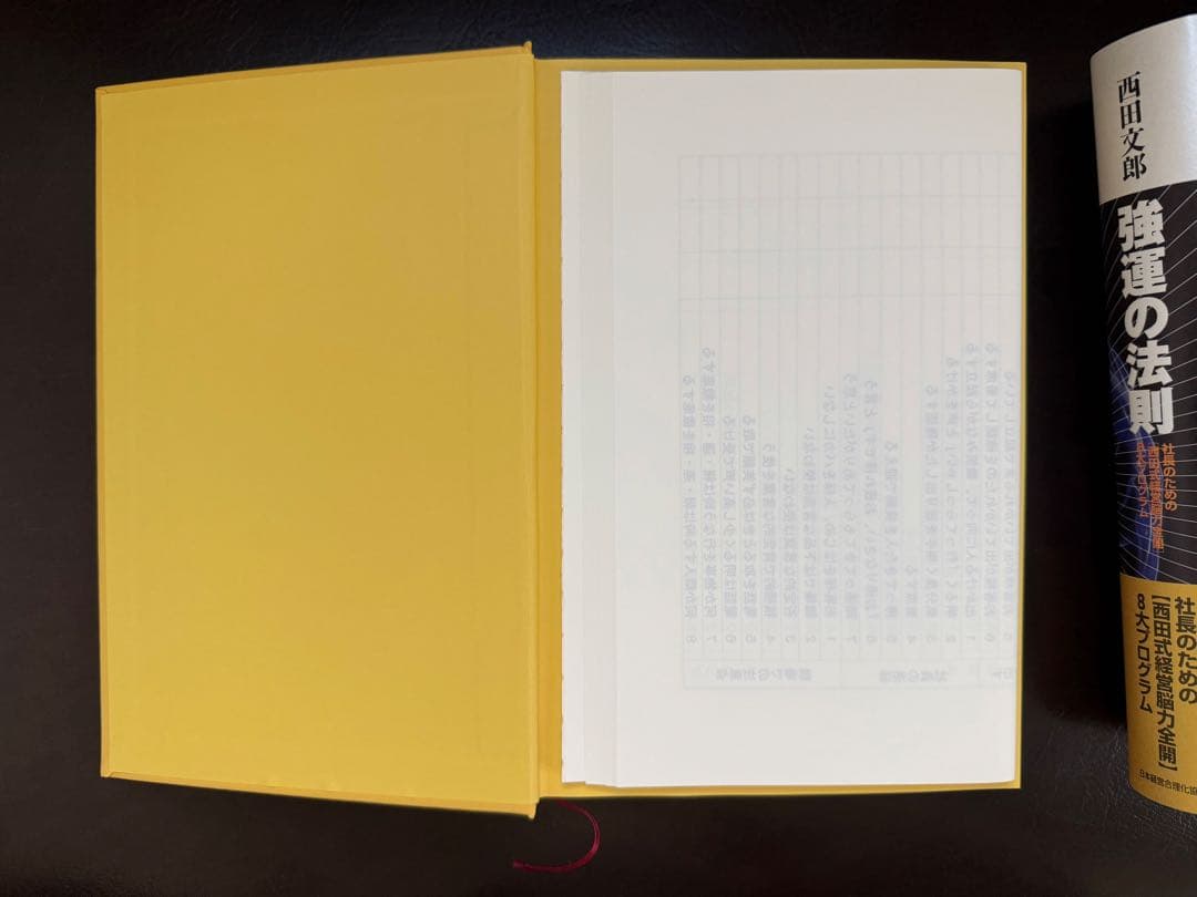 未使用！強運の法則 : 社長のための「西田式経営脳力全開」8大プログラム