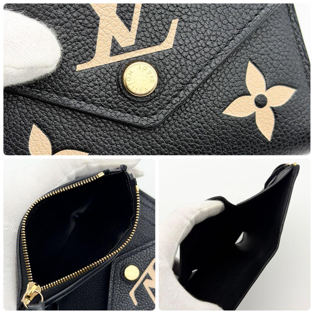 【最高峰美品】ルイヴィトン モノグラム アンプラント ヴィクトリーヌ 折り財布
