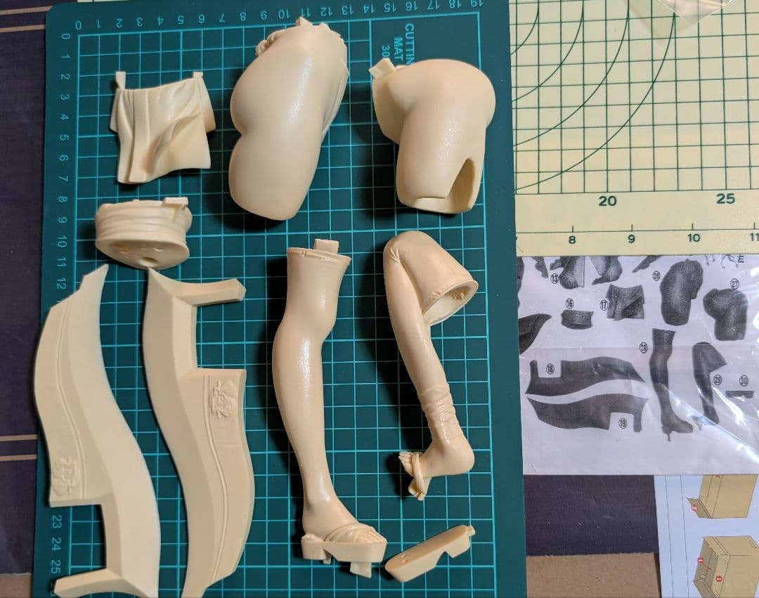 中古ガレージキット 鉄虎竜 1/5 侍魂 天下一剣客伝 いろは