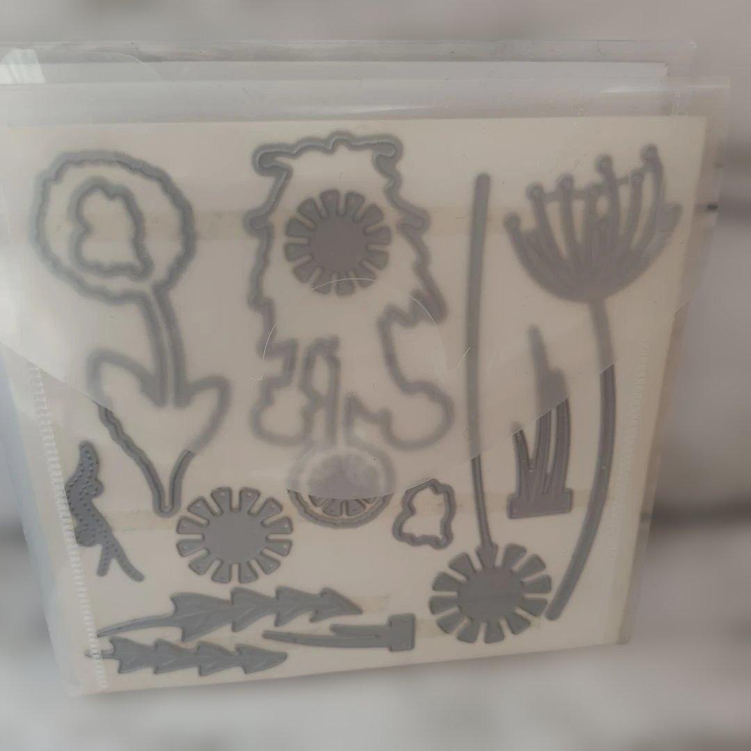 スタンピンアップ★たんぽぽGarden Wishes スタンプセット欠品あり