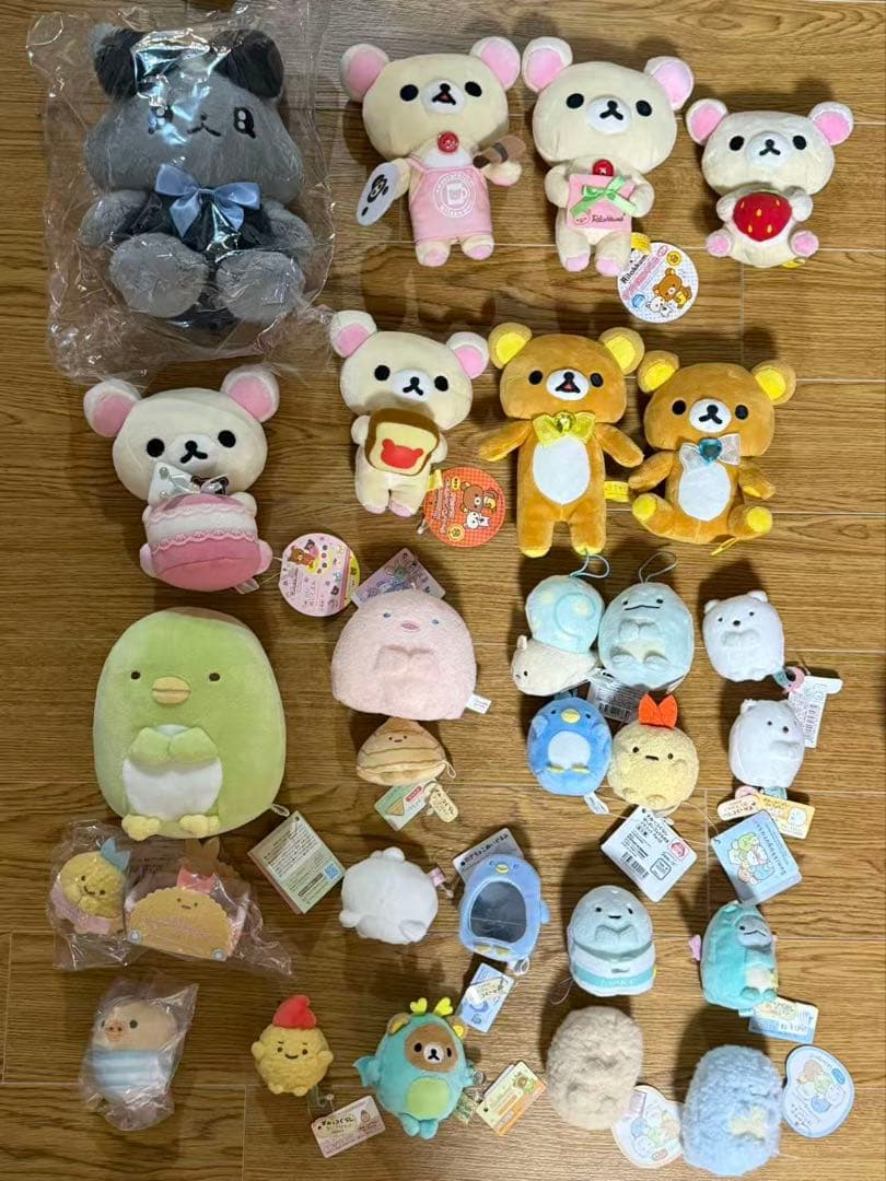 リラックマ コリラックマ キイロイトリ ぬいぐるみ マスコット まとめ セット