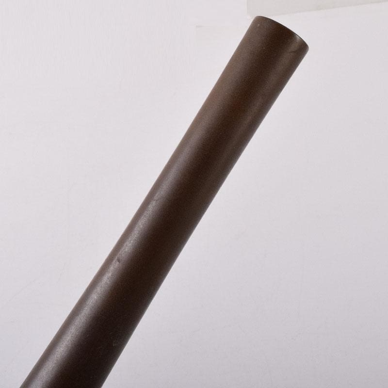 平安　秦蔵六造　古銅　鶴首花入　花瓶　M　R7907