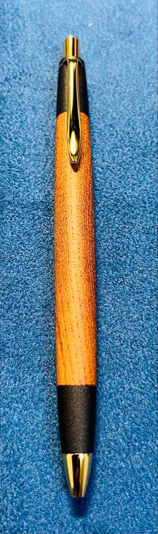 ボナンペン　シャープペンシル　欅　真鍮金具　【未使用に近い美品】