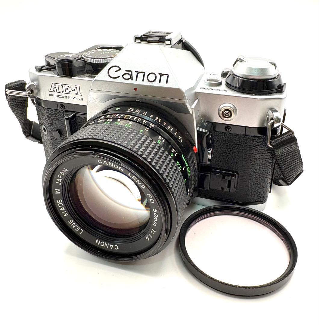 フィルムカメラ Canon AE-1 Program New FD 50mm F1.4