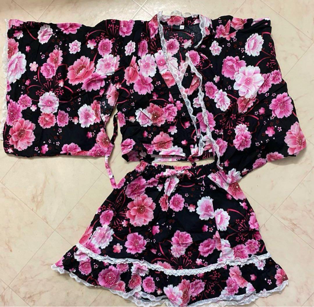 ❤︎ 姫ギャル 地雷系 浴衣ドレス ❤︎