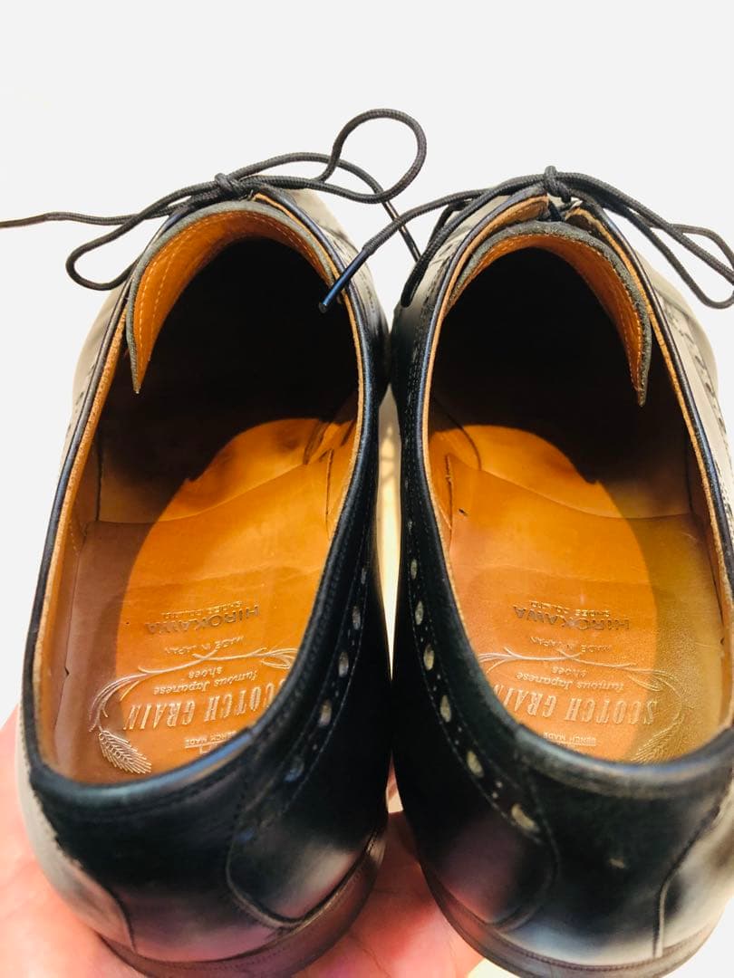 ★美品★定価30,000円！スコッチグレイン セミブローグ 27EEE