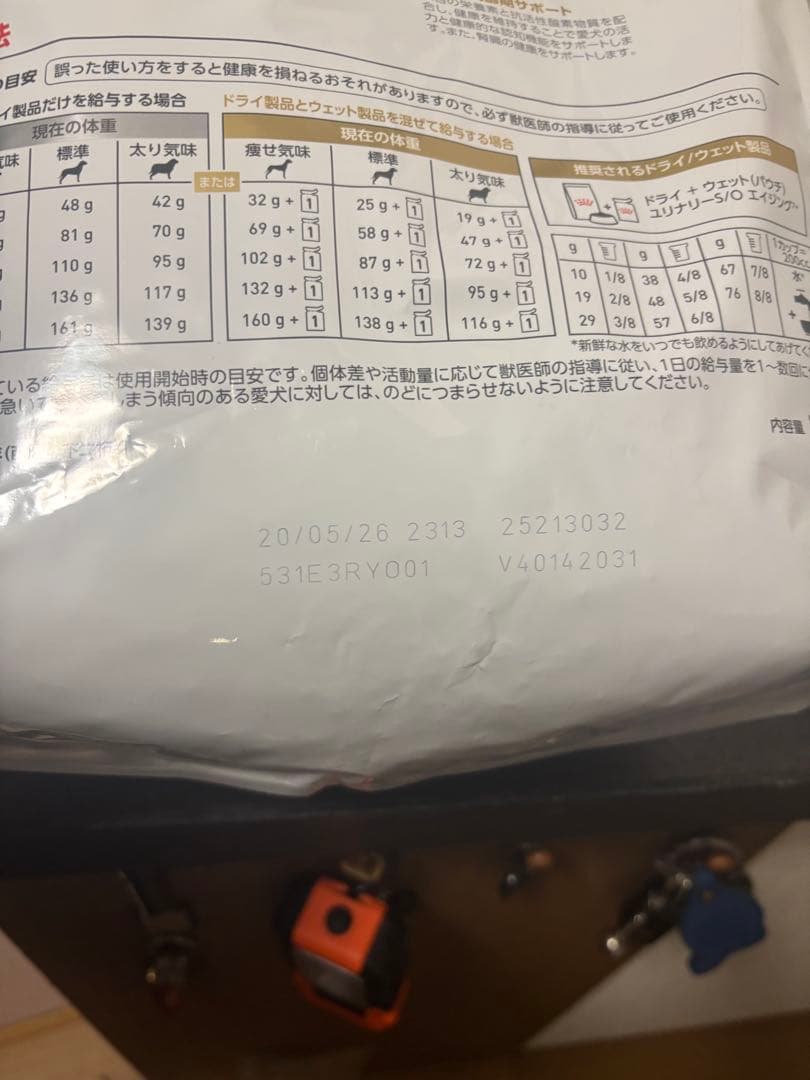  CANIN ユリナリー-S/O 3キロ