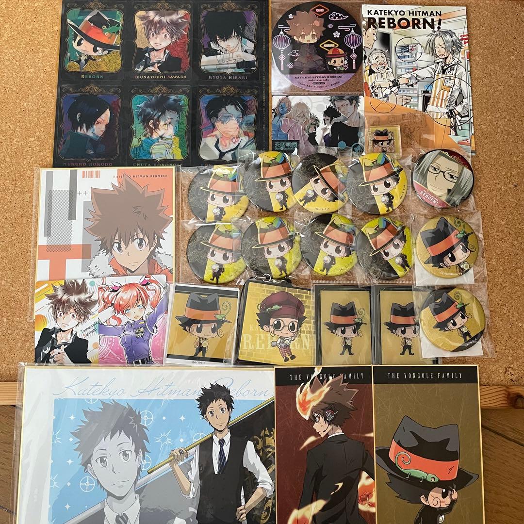 家庭教師ヒットマンREBORN! 沢田綱吉 缶バッジ まとめ売り