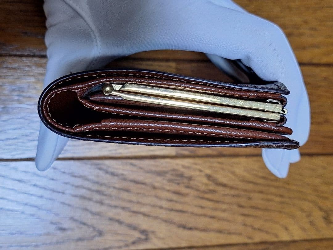 美品！LOUIS VUITTON ポルトフォイユ ヴィエノワ がま口二つ折り財布