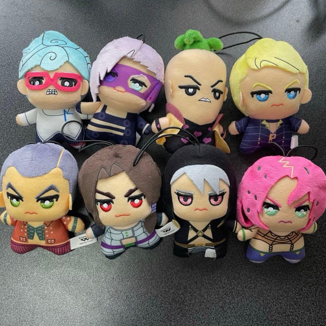 ジョジョの奇妙な冒険 黄金の風 ちみっともぬい vol.3・4 コンプセット