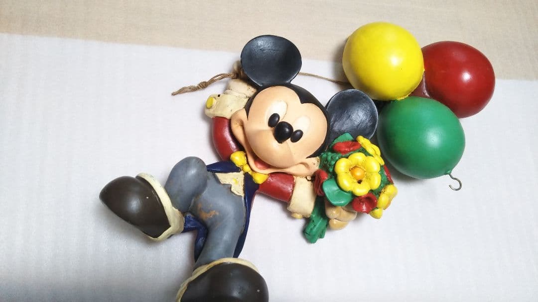 ミッキーマウス 風船付きフィギュア吊下約84cm