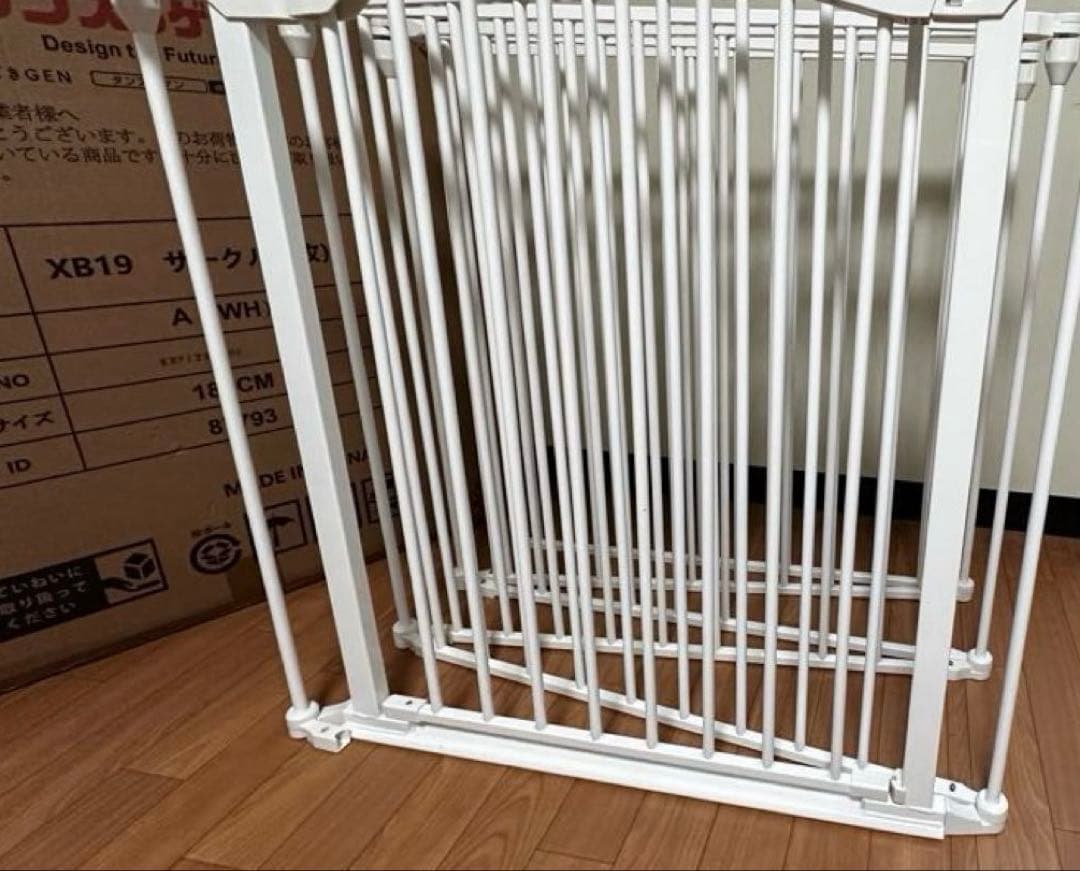 タンスのゲン　ペット　ケージ　サークル６枚　WH