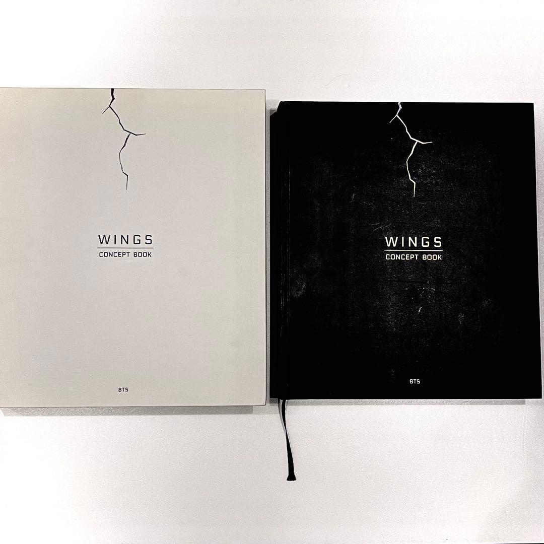 ■最終値下げ■BTS WINGS concept book SUGA プレフォト