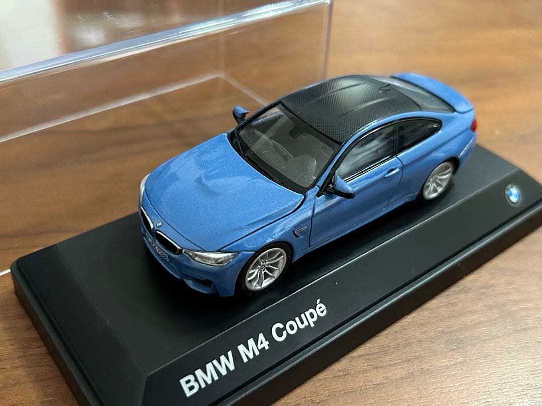 【希少】Minichamps BMW M4 クーペ(F82) 1/43 ブルー